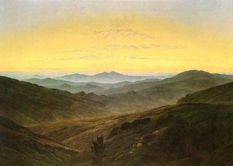 Caspar David Friedrich Giant Mountains